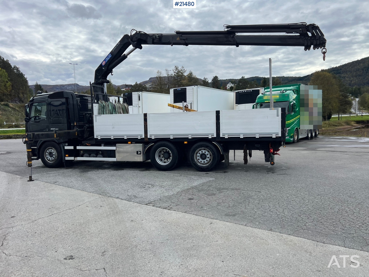 Volvo FM460 - شاحنة كرين: صور 5 Volvo FM460 - شاحنة كرين: صور 5