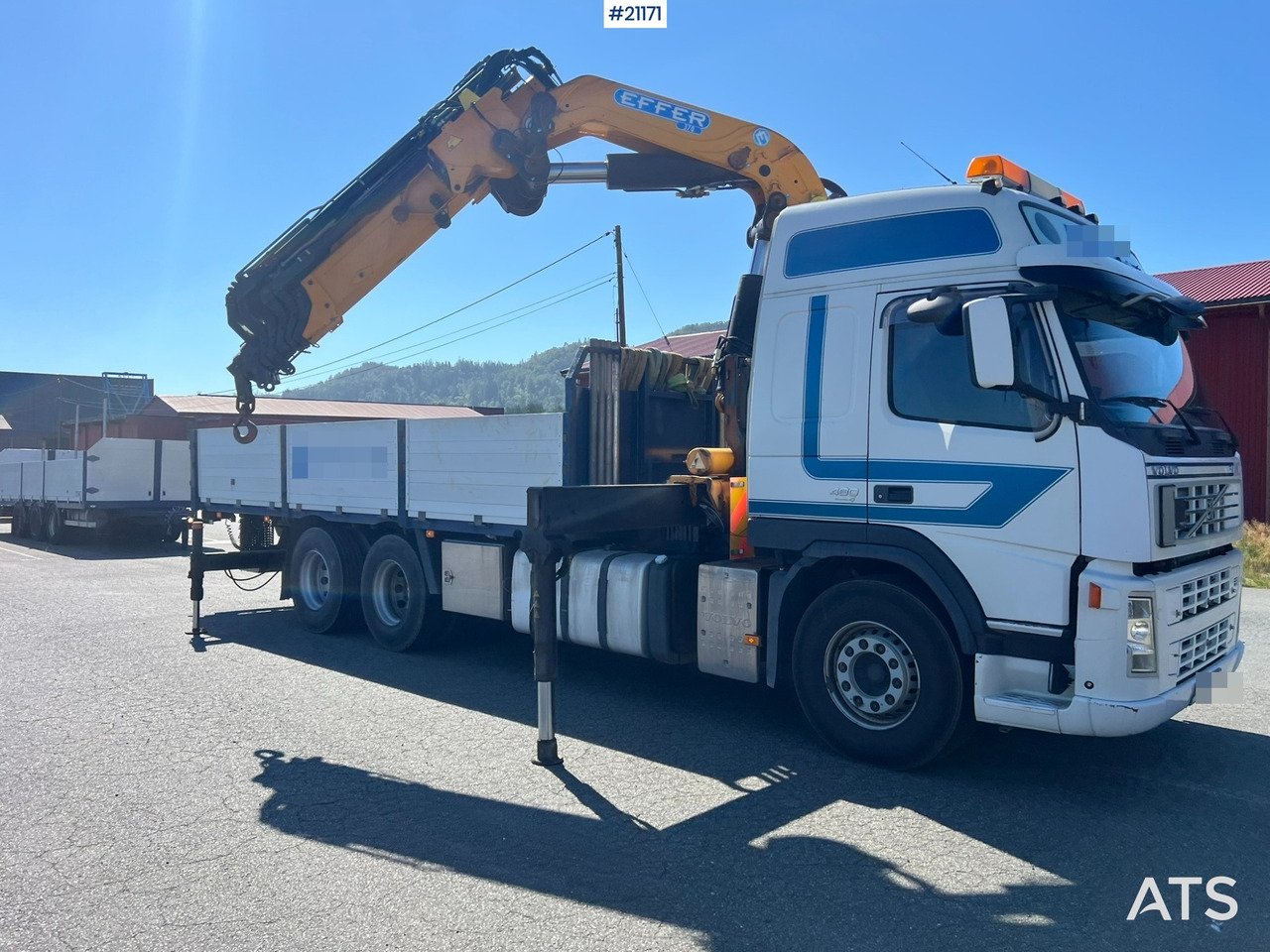 شاحنة كرين Volvo FM480: صور 9