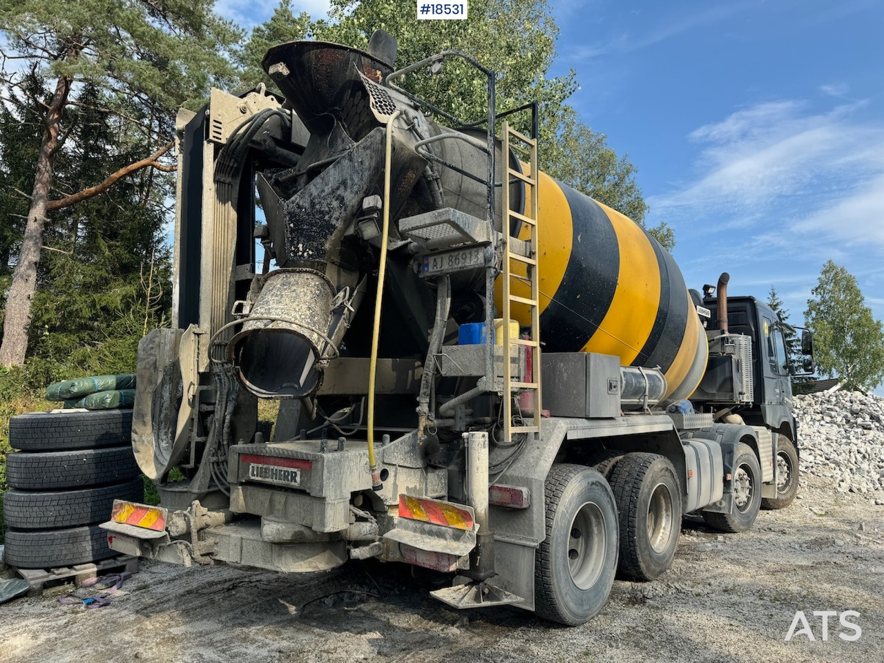 Volvo FMX 500 - شاحنة خلاطة خرسانة: صور 3 Volvo FMX 500 - شاحنة خلاطة خرسانة: صور 3
