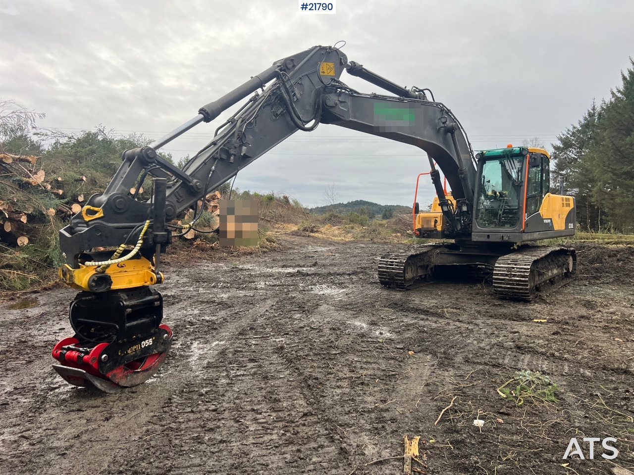 Volvo ec210cl gravemaskin m/ rototilt, pusseskuffe og tannskuffe - حفارة: صور 2 Volvo ec210cl gravemaskin m/ rototilt, pusseskuffe og tannskuffe - حفارة: صور 2