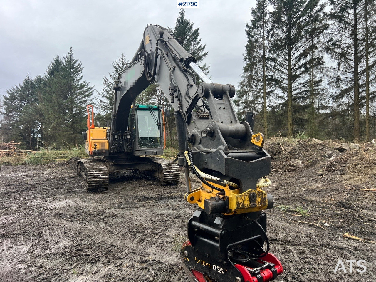 Volvo ec210cl gravemaskin m/ rototilt, pusseskuffe og tannskuffe - حفارة: صور 4 Volvo ec210cl gravemaskin m/ rototilt, pusseskuffe og tannskuffe - حفارة: صور 4
