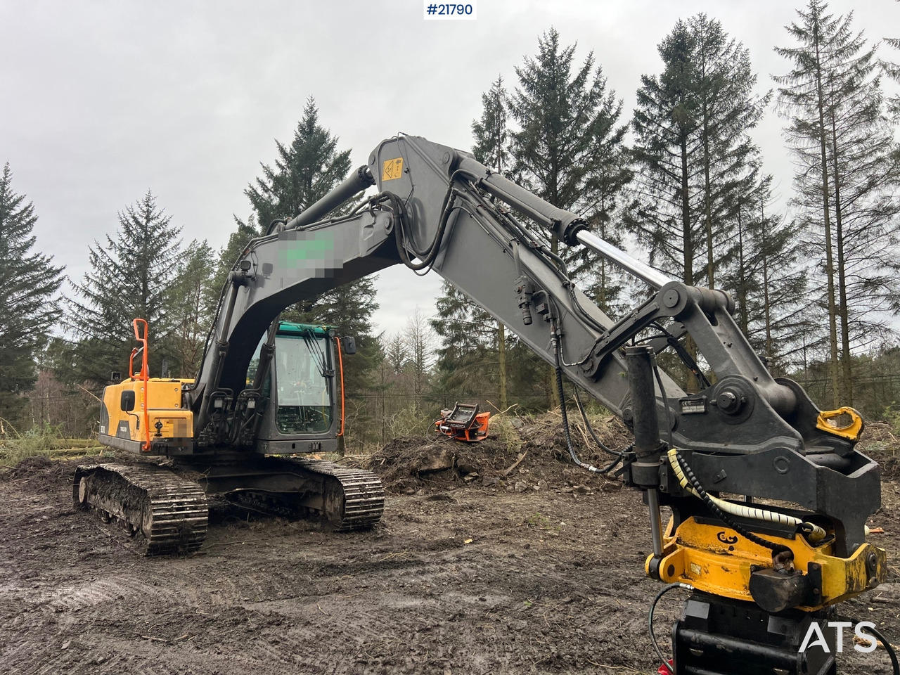 Volvo ec210cl gravemaskin m/ rototilt, pusseskuffe og tannskuffe - حفارة: صور 5 Volvo ec210cl gravemaskin m/ rototilt, pusseskuffe og tannskuffe - حفارة: صور 5
