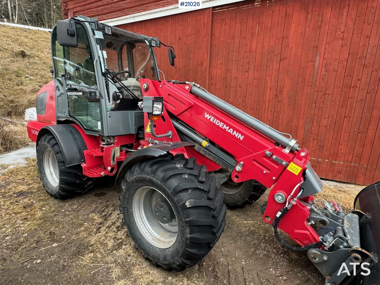 Weidemann 5080T - جرافة ذات عجلات تلسكوبية: صور 1 Weidemann 5080T - جرافة ذات عجلات تلسكوبية: صور 1