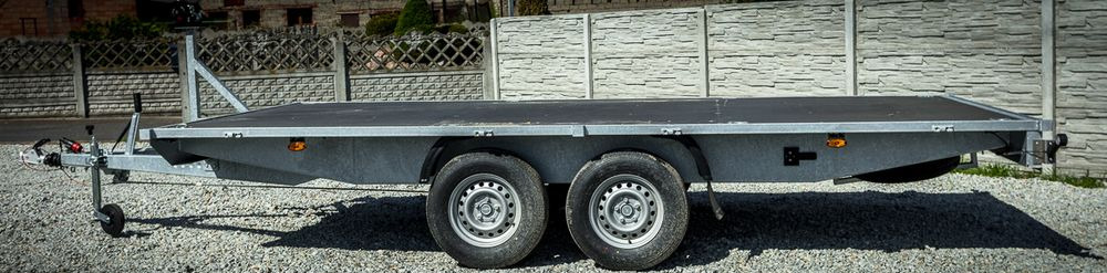 Niewiadów nowa LAWETA PLATFORMA 4,50m! - مقطورات مسطحة: صور 3 Niewiadów nowa LAWETA PLATFORMA 4,50m! - مقطورات مسطحة: صور 3