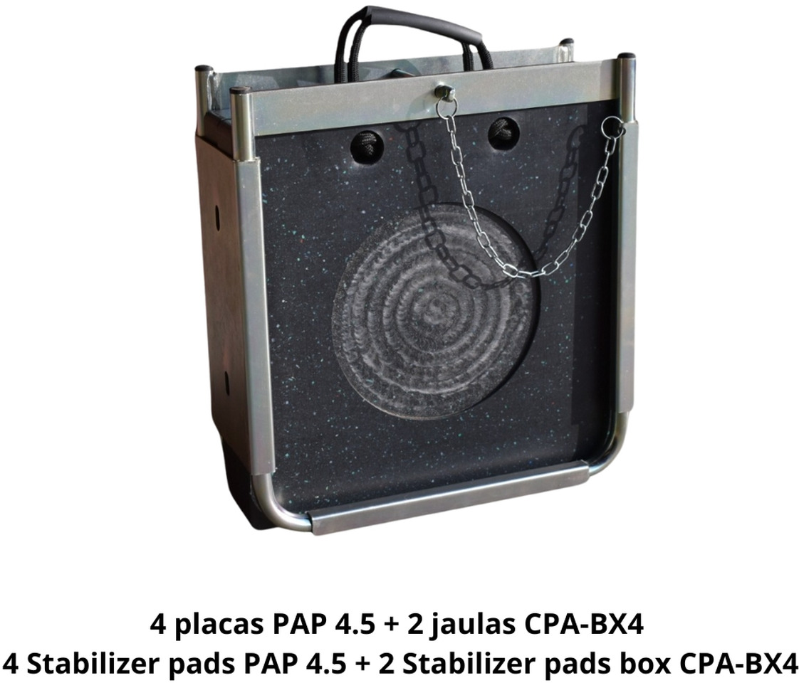 4 Stabilizer Pads PAP 4.5 + 2 Boxes CPA-BX4 OF-3-4P2J - قطع الغيار - ونش كرين: صور 2 4 Stabilizer Pads PAP 4.5 + 2 Boxes CPA-BX4 OF-3-4P2J - قطع الغيار - ونش كرين: صور 2