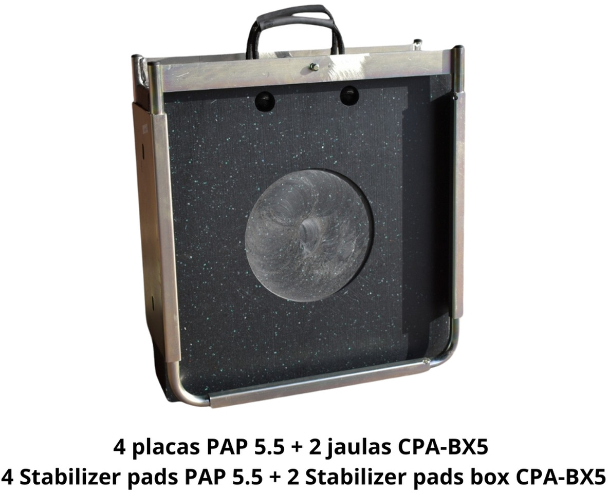 4 Stabilizer Pads PAP 5.5 + 2 Boxes CPA-BX5 OF-4-4P2J - قطع الغيار - ونش كرين: صور 2 4 Stabilizer Pads PAP 5.5 + 2 Boxes CPA-BX5 OF-4-4P2J - قطع الغيار - ونش كرين: صور 2