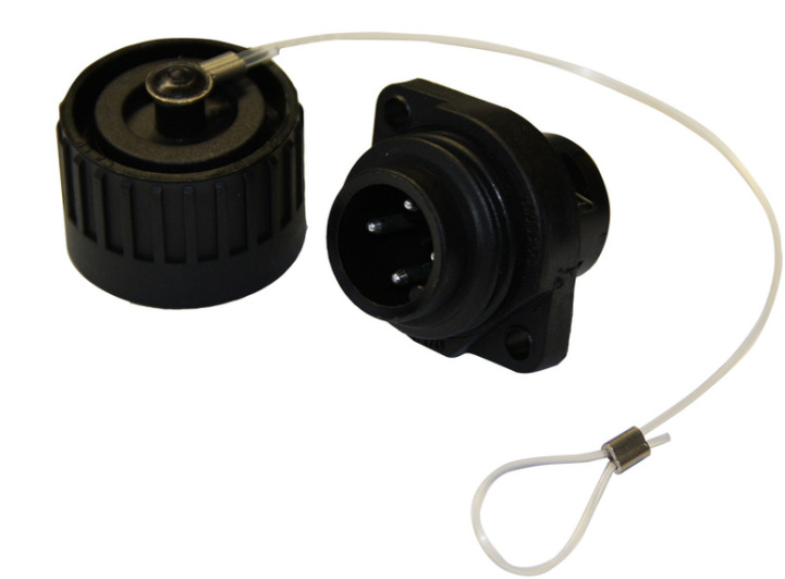 النظام الكهربائي - ونش كرين 4 pins male connector with closing cap Scanreco G1: صور 1