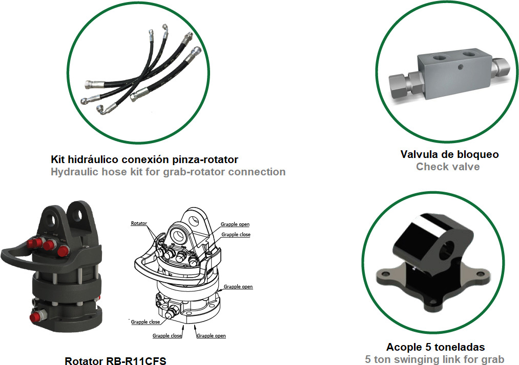 Agricultural grab PAF-16 - مخلبي - ونش كرين: صور 3 Agricultural grab PAF-16 - مخلبي - ونش كرين: صور 3