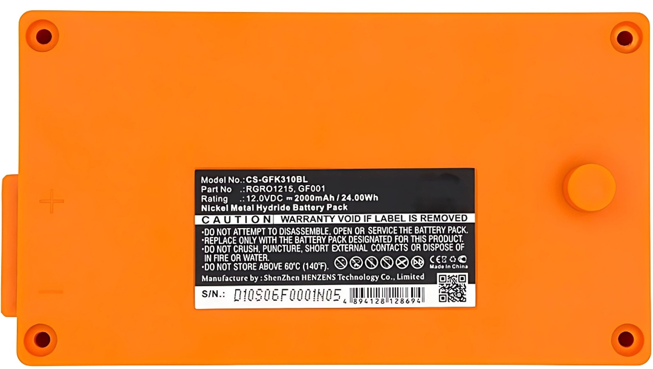 Batería compatible Gross Funk 738010957, GF001, RGRO1215 - البطارية - ونش كرين: صور 4 Batería compatible Gross Funk 738010957, GF001, RGRO1215 - البطارية - ونش كرين: صور 4
