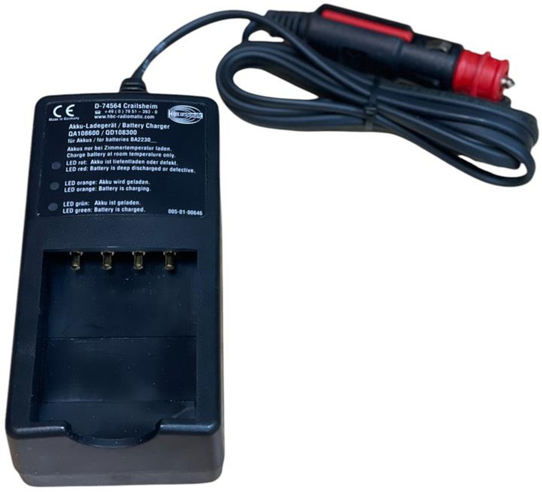 النظام الكهربائي - ونش كرين Cargador original HBC QD108300: صور 6