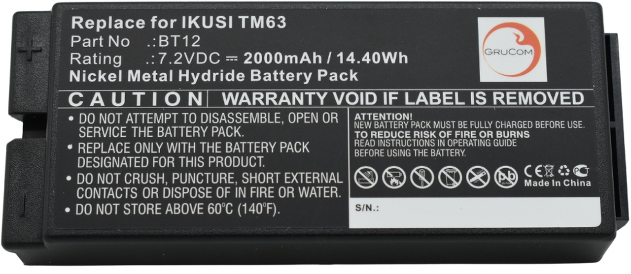 Compatible battery Ikusi BT12 - البطارية - ونش كرين: صور 4 Compatible battery Ikusi BT12 - البطارية - ونش كرين: صور 4