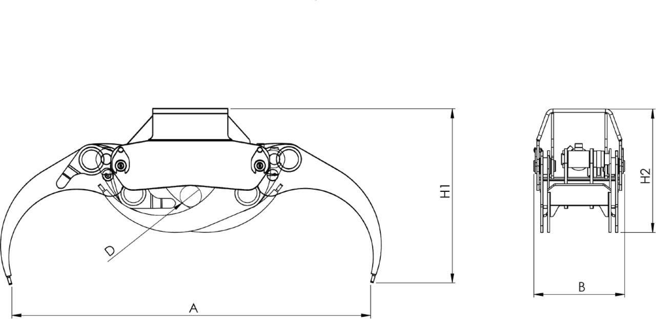 LOG GRAB PF-L.19 - مخلبي - ونش كرين: صور 4 LOG GRAB PF-L.19 - مخلبي - ونش كرين: صور 4