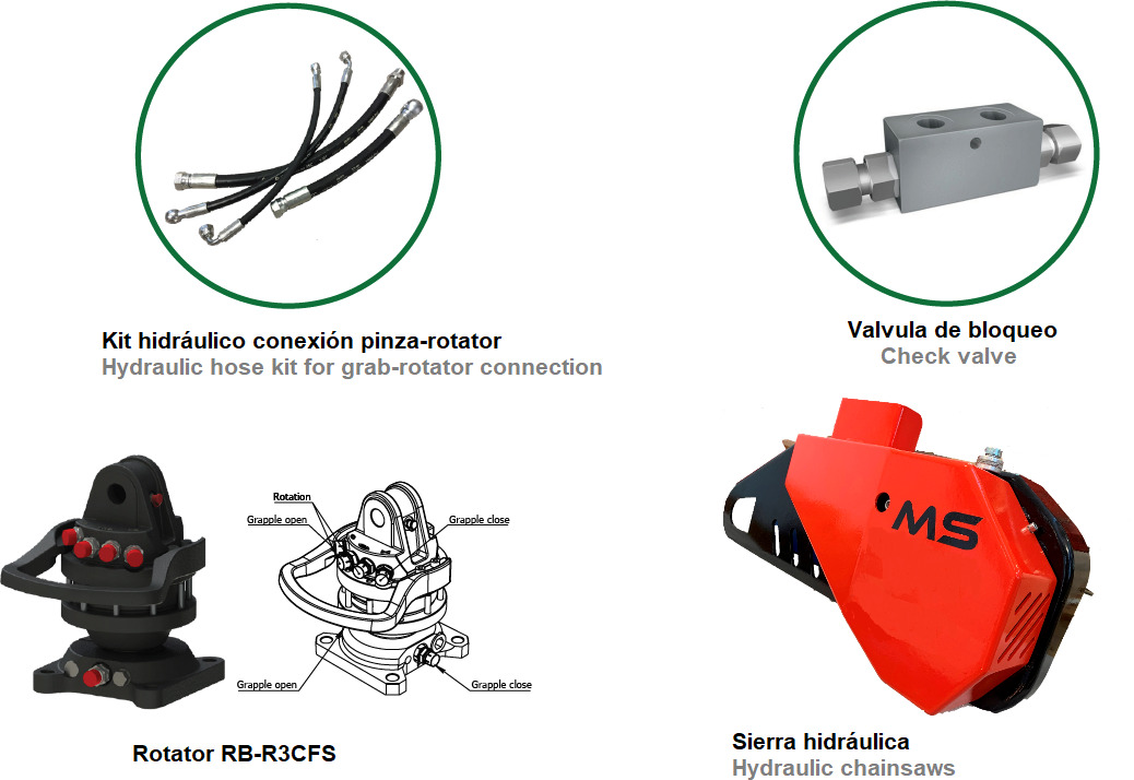 LOG GRAB PF-L .22 - مخلبي - ونش كرين: صور 3 LOG GRAB PF-L .22 - مخلبي - ونش كرين: صور 3