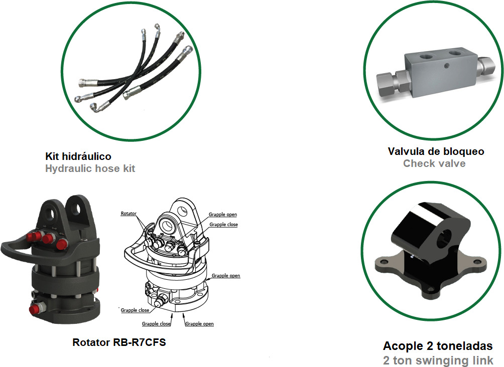Polyp grab PLP 270/6 - مخلبي - ونش كرين: صور 3 Polyp grab PLP 270/6 - مخلبي - ونش كرين: صور 3