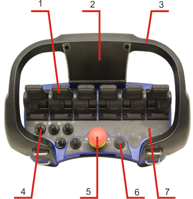 Switch with rubber protection Scanreco RC400 - النظام الكهربائي - ونش كرين: صور 1 Switch with rubber protection Scanreco RC400 - النظام الكهربائي - ونش كرين: صور 1