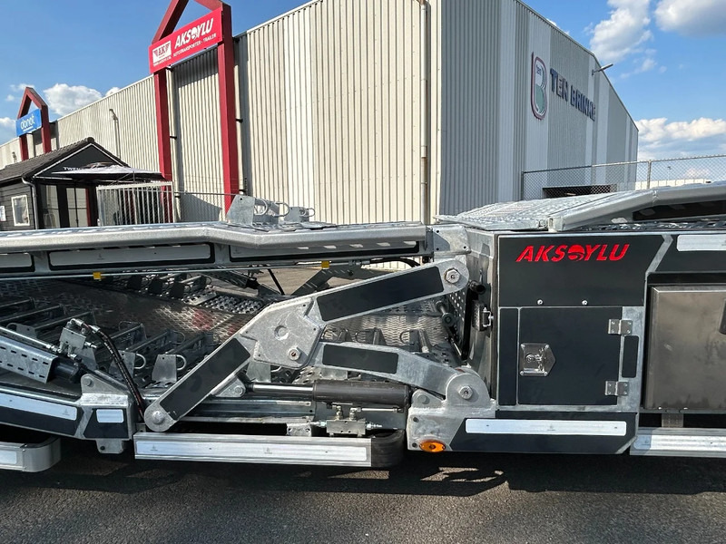 شاحنة نقل سيارات نصف مقطورة AKSOYLU AKT2 versie II special met extra Functie's 6 car-loader Autotransporter: صور 9