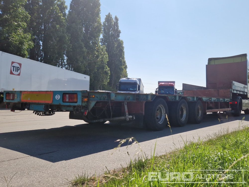 1995 Kempf SPT 48/3 3 Axle Trailer, Rear Axle Steering (German Reg. Docs. Available) - عربة مسطحة منخفضة نصف مقطورة: صور 4 1995 Kempf SPT 48/3 3 Axle Trailer, Rear Axle Steering (German Reg. Docs. Available) - عربة مسطحة منخفضة نصف مقطورة: صور 4
