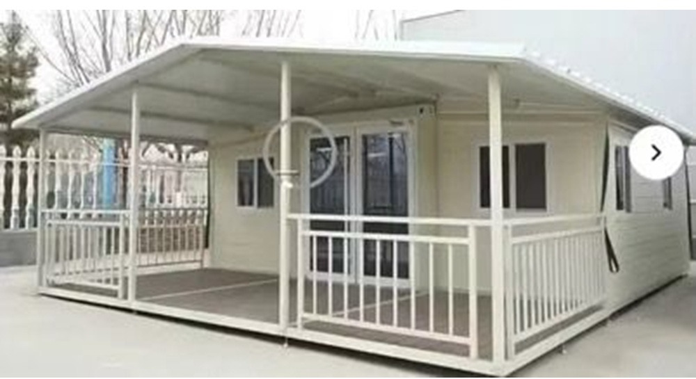 20' Expandable Tiny House, incl. terrace, house canopy, shower, complete bathroom - حاوية شحن: صور 1 20' Expandable Tiny House, incl. terrace, house canopy, shower, complete bathroom - حاوية شحن: صور 1