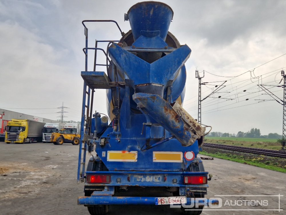 2001 Kumlin SF37.5 3 Axle Concrete Mixer Trailer - نصف مقطورة خلاطة خرسانة: صور 4 2001 Kumlin SF37.5 3 Axle Concrete Mixer Trailer - نصف مقطورة خلاطة خرسانة: صور 4