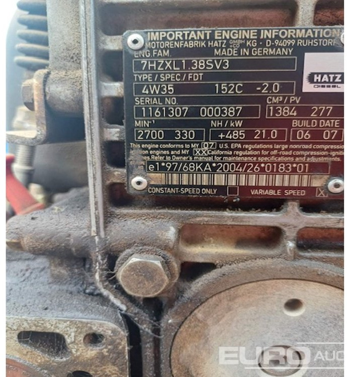 2007 Hamm HD10VV - مدحلة: صور 5 2007 Hamm HD10VV - مدحلة: صور 5