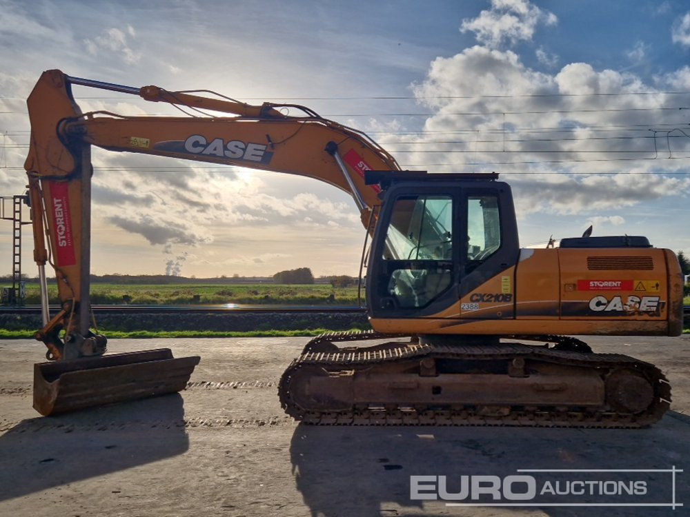 2011 Case CX210B - حفارات زحافة: صور 2 2011 Case CX210B - حفارات زحافة: صور 2