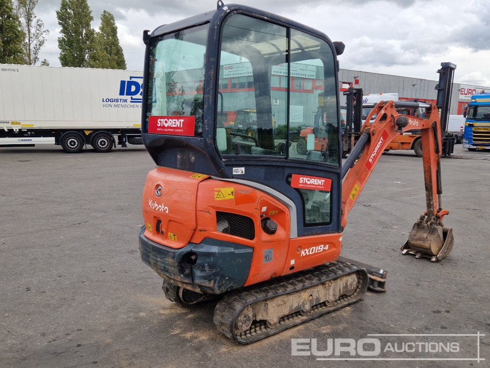 2013 Kubota KX019-4 - حفارة مصغرة: صور 5 2013 Kubota KX019-4 - حفارة مصغرة: صور 5
