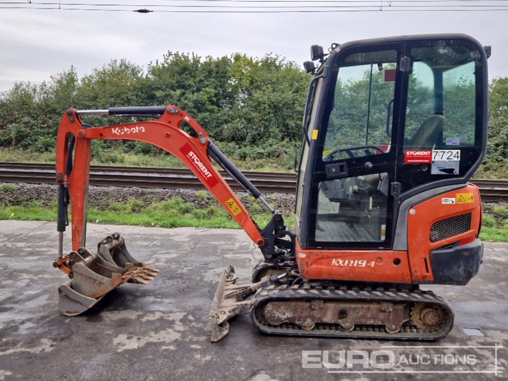 2013 Kubota KX019-4 - حفارة مصغرة: صور 2 2013 Kubota KX019-4 - حفارة مصغرة: صور 2