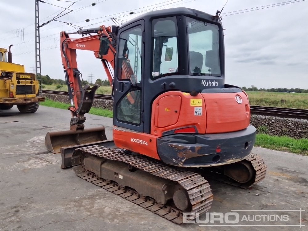 2013 Kubota KX057-4 - حفارة مصغرة: صور 3 2013 Kubota KX057-4 - حفارة مصغرة: صور 3