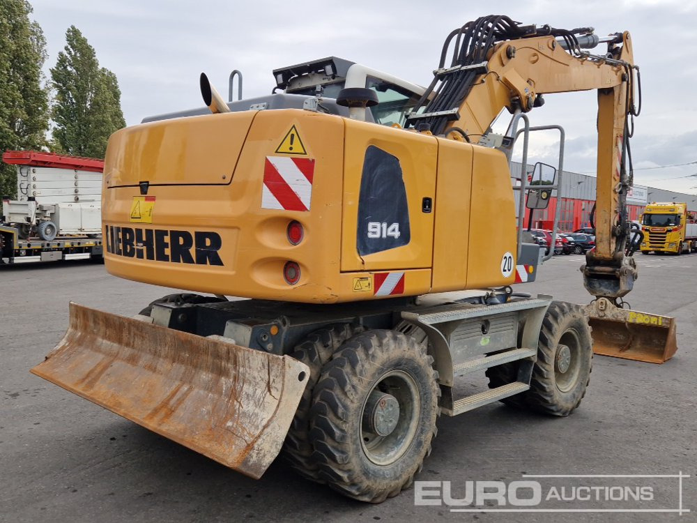 2013 Liebherr A914 - حفارة على عجلات: صور 5 2013 Liebherr A914 - حفارة على عجلات: صور 5