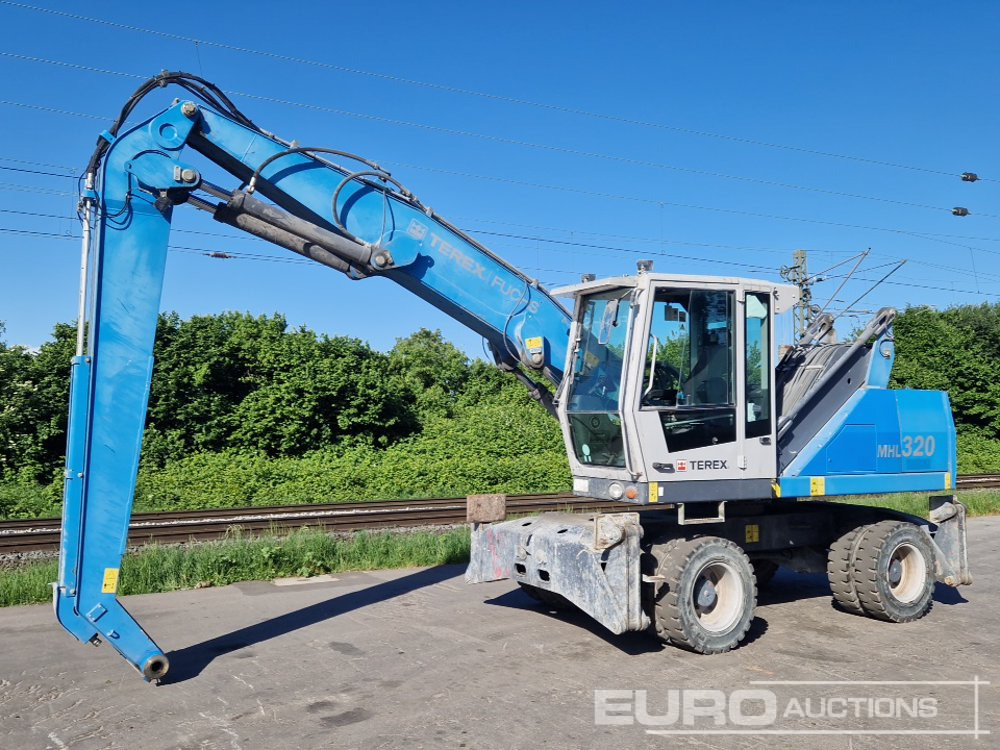 2014 Fuchs MHL320D - حفارة على عجلات: صور 1 2014 Fuchs MHL320D - حفارة على عجلات: صور 1