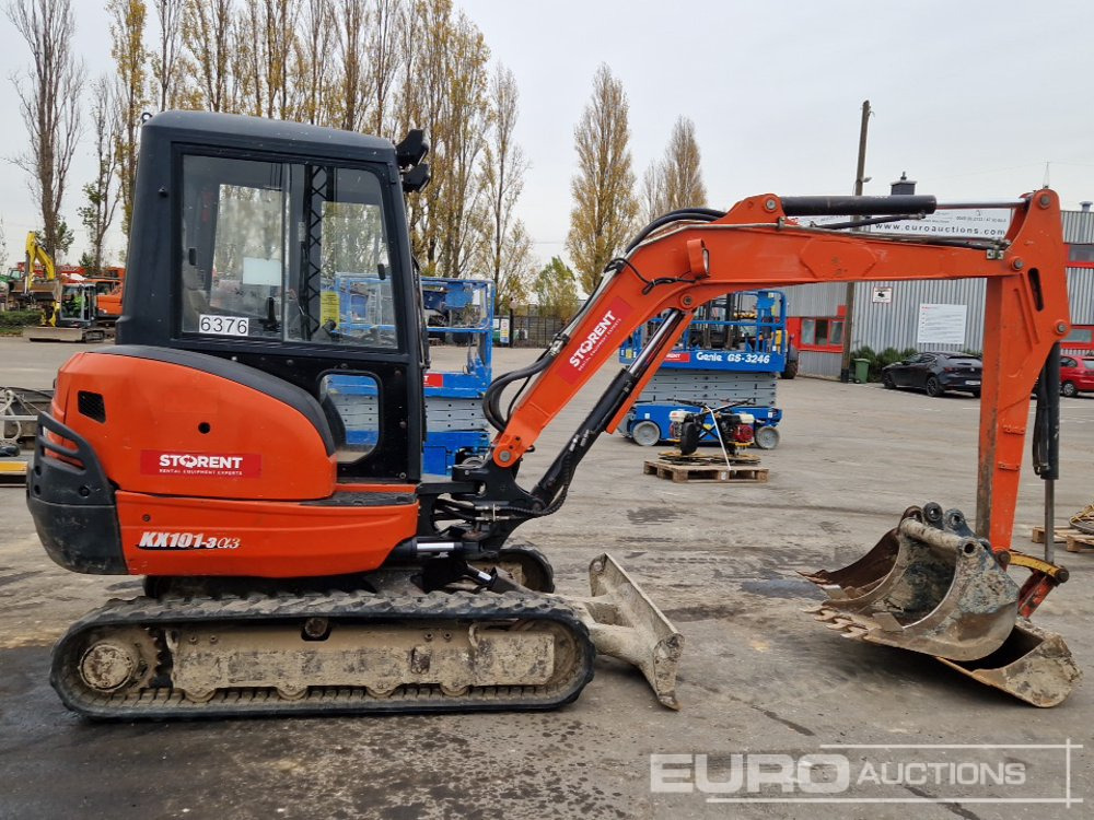 2014 Kubota KX101-3 A3 - حفارة مصغرة: صور 5 2014 Kubota KX101-3 A3 - حفارة مصغرة: صور 5