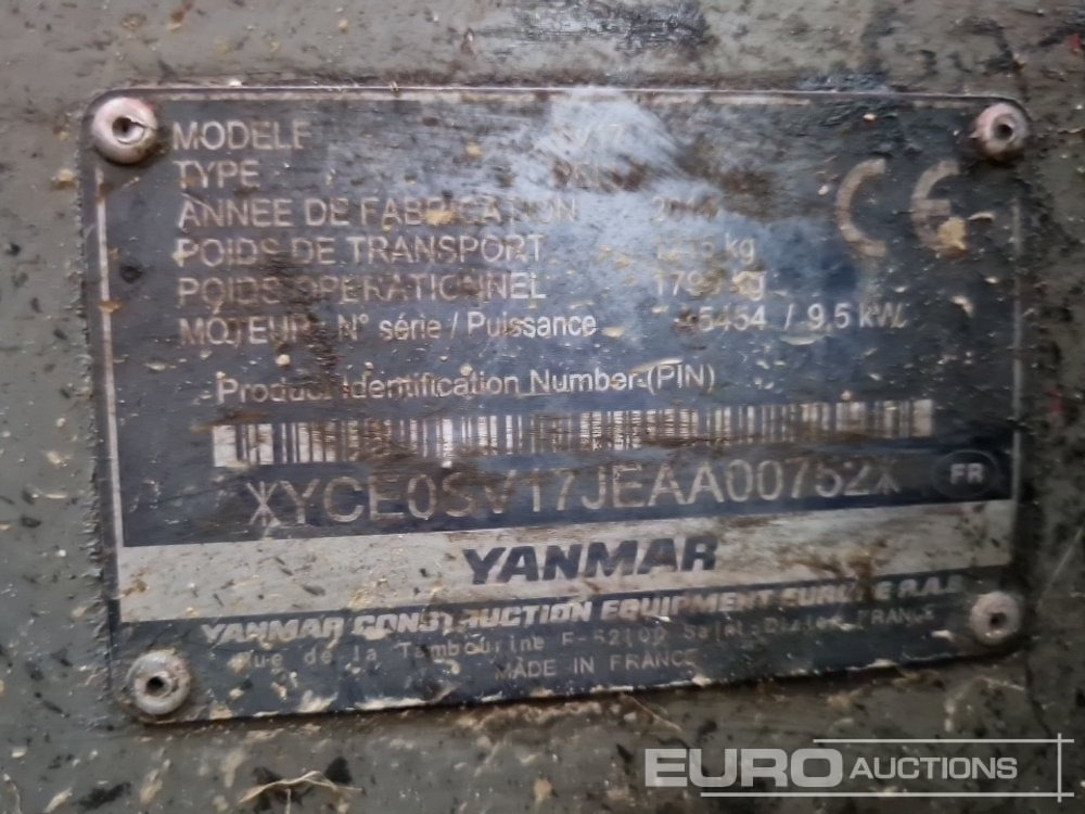 2014 Yanmar SV17 - حفارة مصغرة: صور 2 2014 Yanmar SV17 - حفارة مصغرة: صور 2