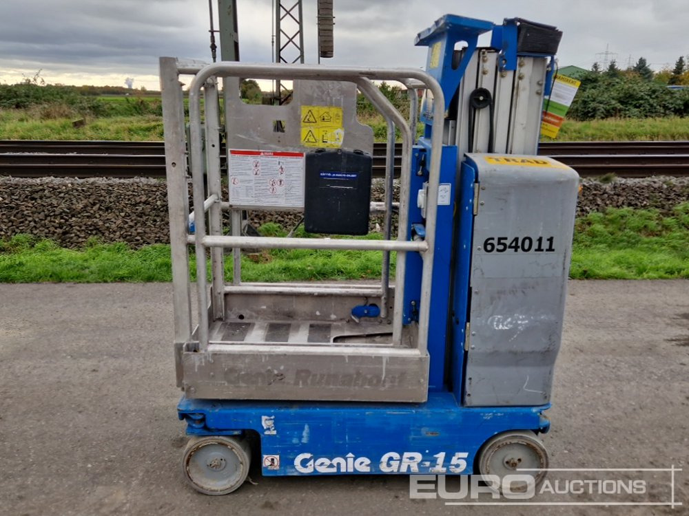 2016 Genie GR-15 - منصات هيدروليكية متنقلة: صور 2 2016 Genie GR-15 - منصات هيدروليكية متنقلة: صور 2