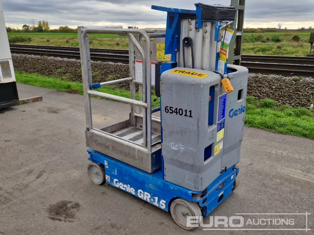 2016 Genie GR-15 - منصات هيدروليكية متنقلة: صور 3 2016 Genie GR-15 - منصات هيدروليكية متنقلة: صور 3