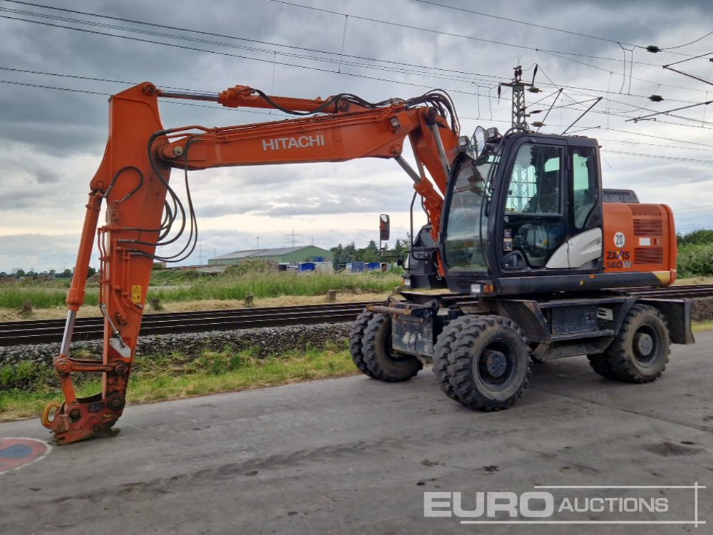 2016 Hitachi ZX140W-5 - حفارة على عجلات: صور 1 2016 Hitachi ZX140W-5 - حفارة على عجلات: صور 1