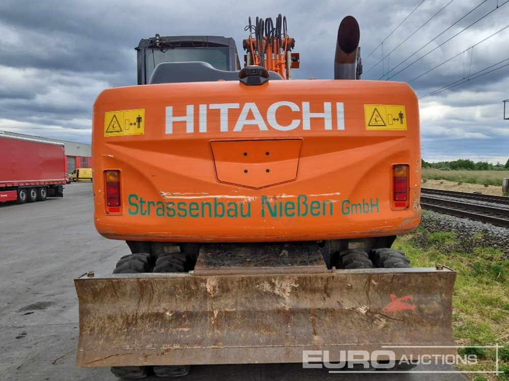 2016 Hitachi ZX140W-5 - حفارة على عجلات: صور 4 2016 Hitachi ZX140W-5 - حفارة على عجلات: صور 4