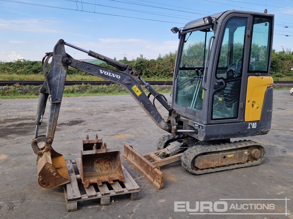 2018 Volvo EC18D - حفارة مصغرة: صور 1 2018 Volvo EC18D - حفارة مصغرة: صور 1