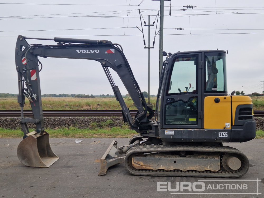 2018 Volvo EC55C - حفارة مصغرة: صور 2 2018 Volvo EC55C - حفارة مصغرة: صور 2