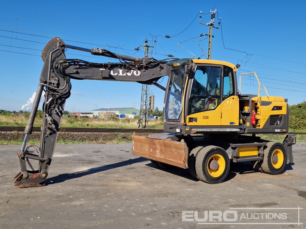 2018 Volvo EW140D - حفارة على عجلات: صور 1 2018 Volvo EW140D - حفارة على عجلات: صور 1