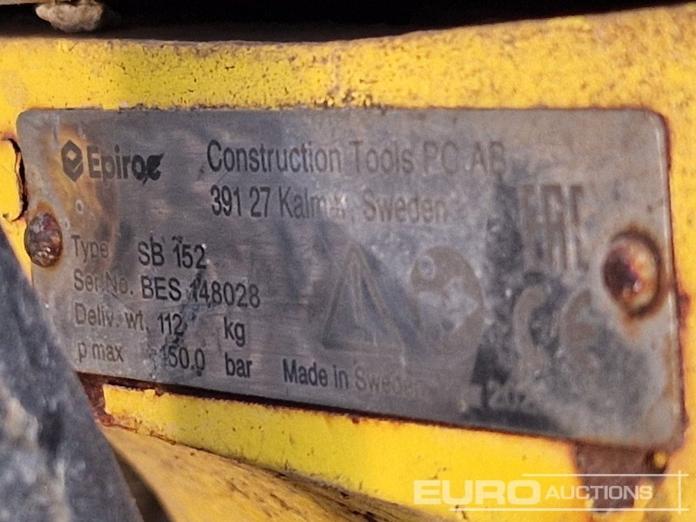 مطرقة هيدروليكية 2021 Epiroc SB 152: صور 8