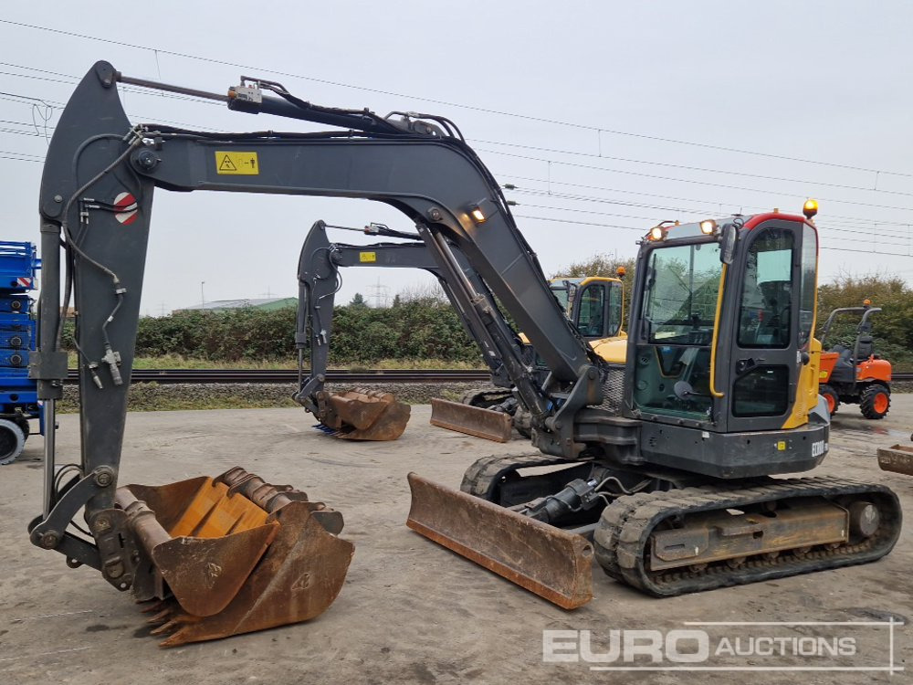2021 Volvo ECR88D - حفارة مصغرة: صور 1 2021 Volvo ECR88D - حفارة مصغرة: صور 1
