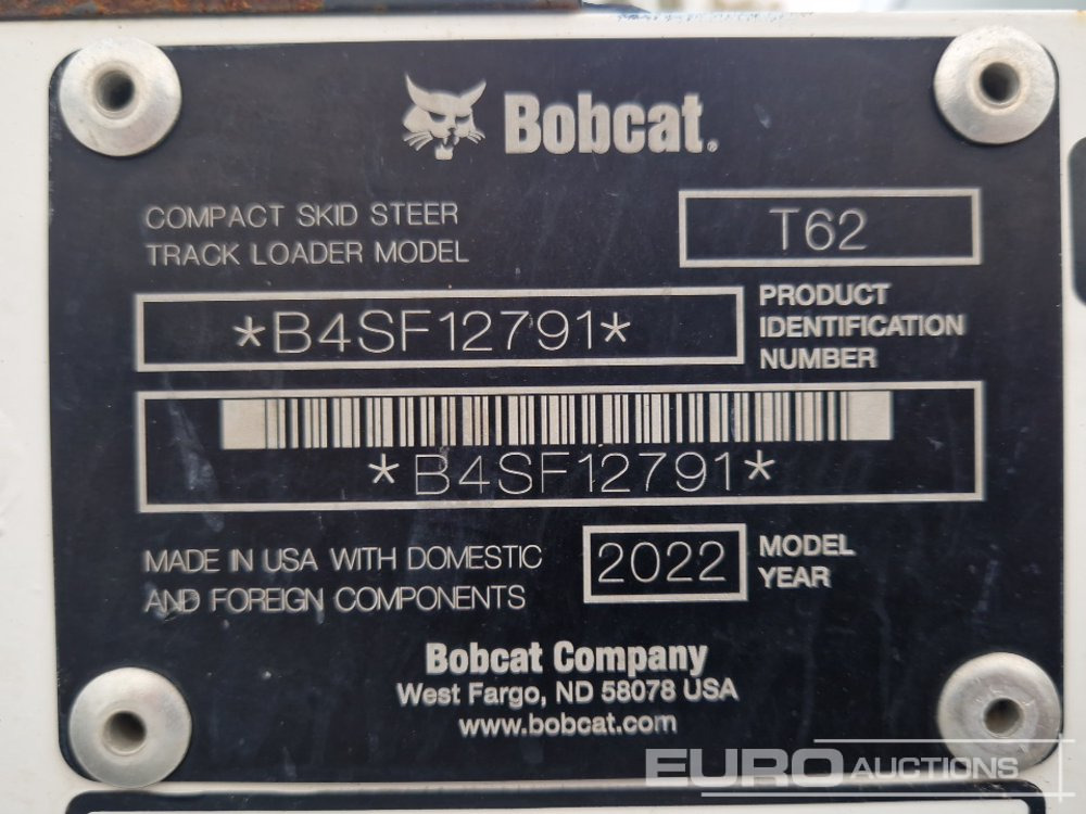 اللودر المجنزر صغير 2022 Bobcat T62: صور 32 اللودر المجنزر صغير 2022 Bobcat T62: صور 32