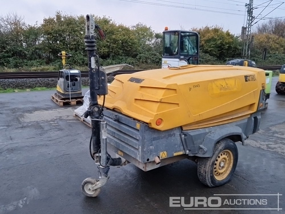 Atlas Copco XAS67 130CFM - ضاغط الهواء: صور 1 Atlas Copco XAS67 130CFM - ضاغط الهواء: صور 1