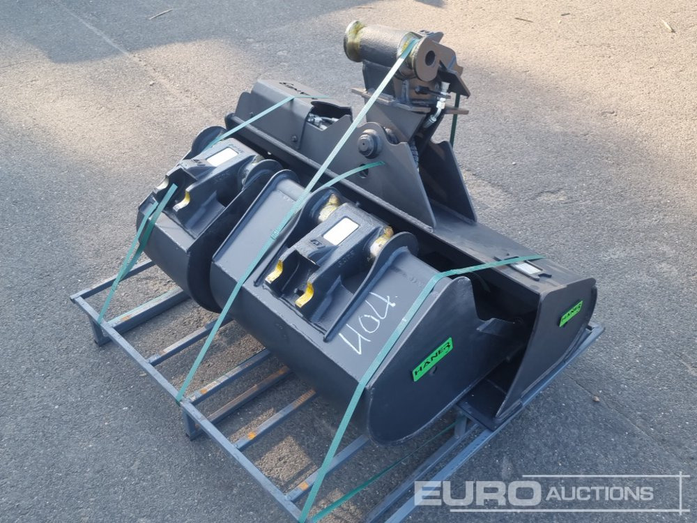 Häner Bucket Package HHG2120-Morin-M1 (1200mm) Tilt Ditch Bucket, Digging Buckets HTL230-Morin-M1 (300mm) and HTL260-Morin-M1 (600mm) to suit 2,2-2,8 ton mini excavator with Morin M1 - بكت: صور 1 Häner Bucket Package HHG2120-Morin-M1 (1200mm) Tilt Ditch Bucket, Digging Buckets HTL230-Morin-M1 (300mm) and HTL260-Morin-M1 (600mm) to suit 2,2-2,8 ton mini excavator with Morin M1 - بكت: صور 1