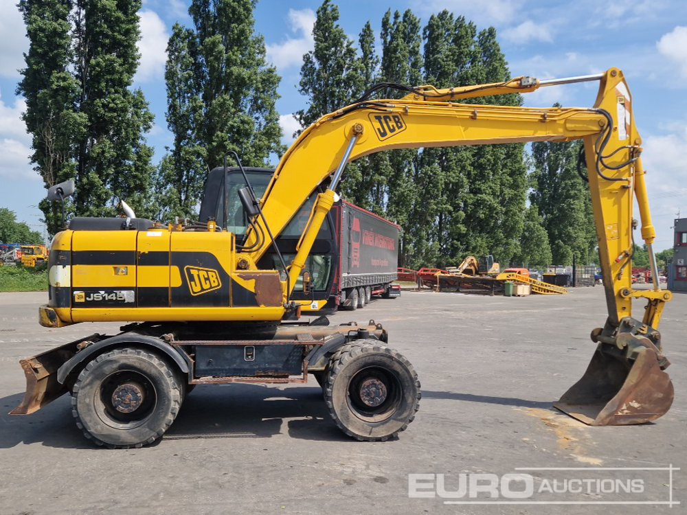 JCB JS145W - حفارة على عجلات: صور 5 JCB JS145W - حفارة على عجلات: صور 5