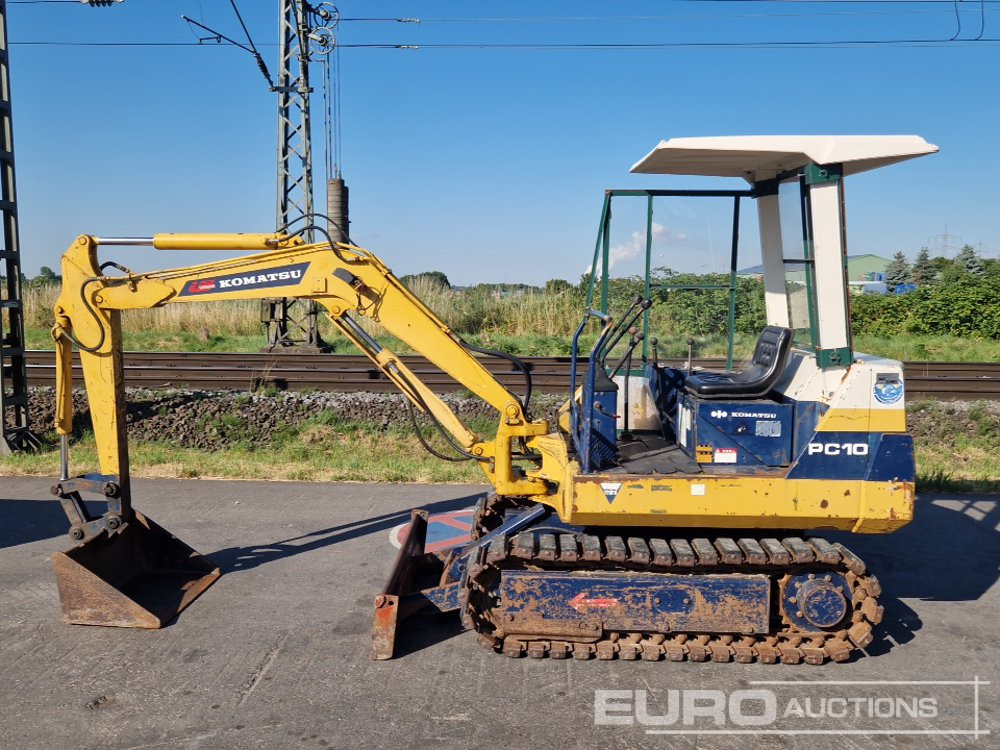 Komatsu PC10-6 - حفارة مصغرة: صور 2 Komatsu PC10-6 - حفارة مصغرة: صور 2