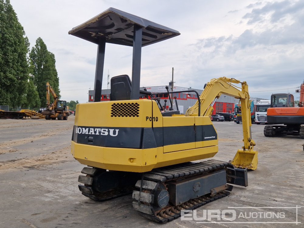 Komatsu PC10-6 - حفارة مصغرة: صور 5 Komatsu PC10-6 - حفارة مصغرة: صور 5