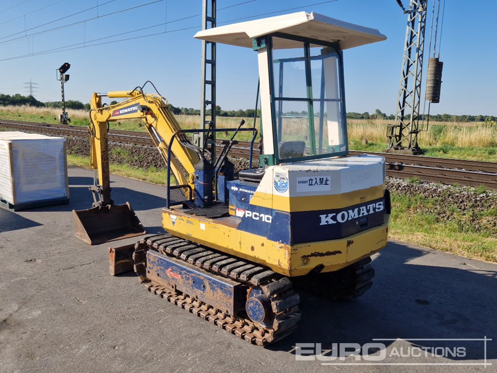 Komatsu PC10-6 - حفارة مصغرة: صور 3 Komatsu PC10-6 - حفارة مصغرة: صور 3