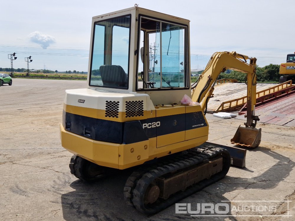 Komatsu PC20-6 - حفارة مصغرة: صور 5 Komatsu PC20-6 - حفارة مصغرة: صور 5