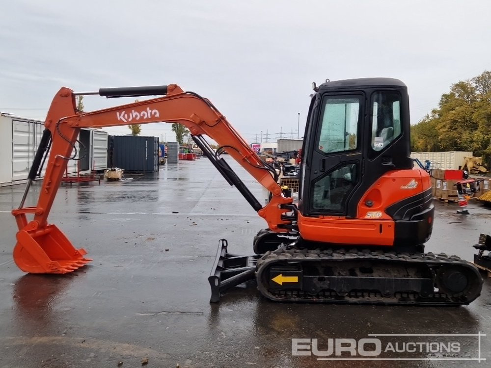 Kubota 55U - حفارة مصغرة: صور 2 Kubota 55U - حفارة مصغرة: صور 2